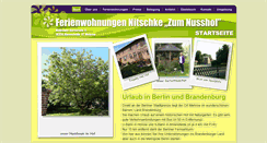 Desktop Screenshot of ferienwohnung-nitschke.de