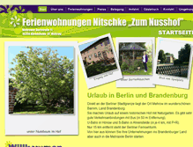 Tablet Screenshot of ferienwohnung-nitschke.de